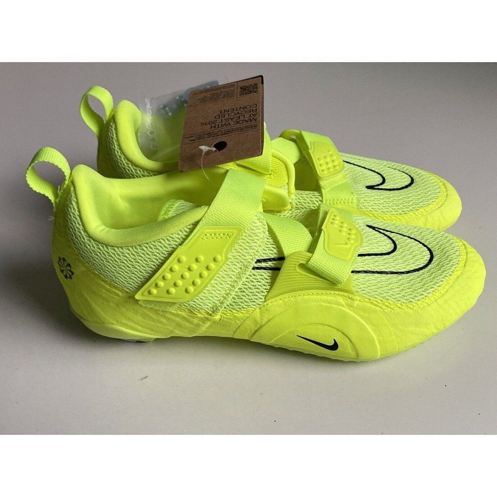 Nike Superrep Cycle 2 NN Men's Size 9 Volt Black-White DH3396-700 NEW - Picture 7 of 15